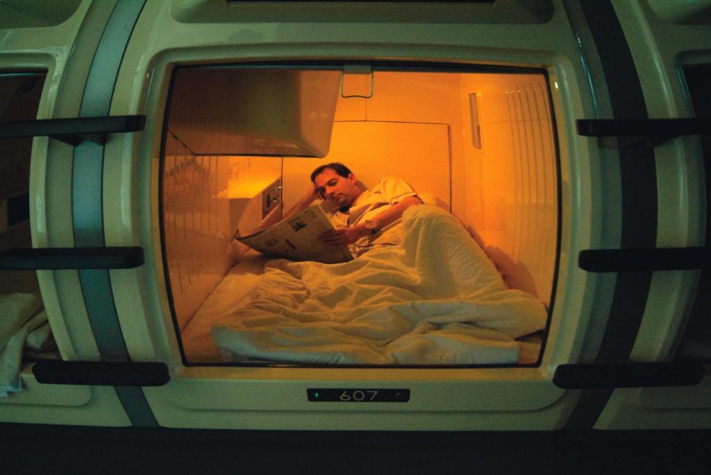 Capsule Hotel & Sauna Cosmo Plaza Akabane Tokio Kamer foto